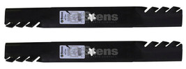 2PK Stens 302-400 Silver Streak Toothed Blade replaces Craftsman 127843 134149 - $37.72