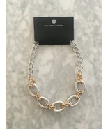 Chunky Two Tone Link Necklace by New York &amp; Co. | WOWwear490 - $7.00