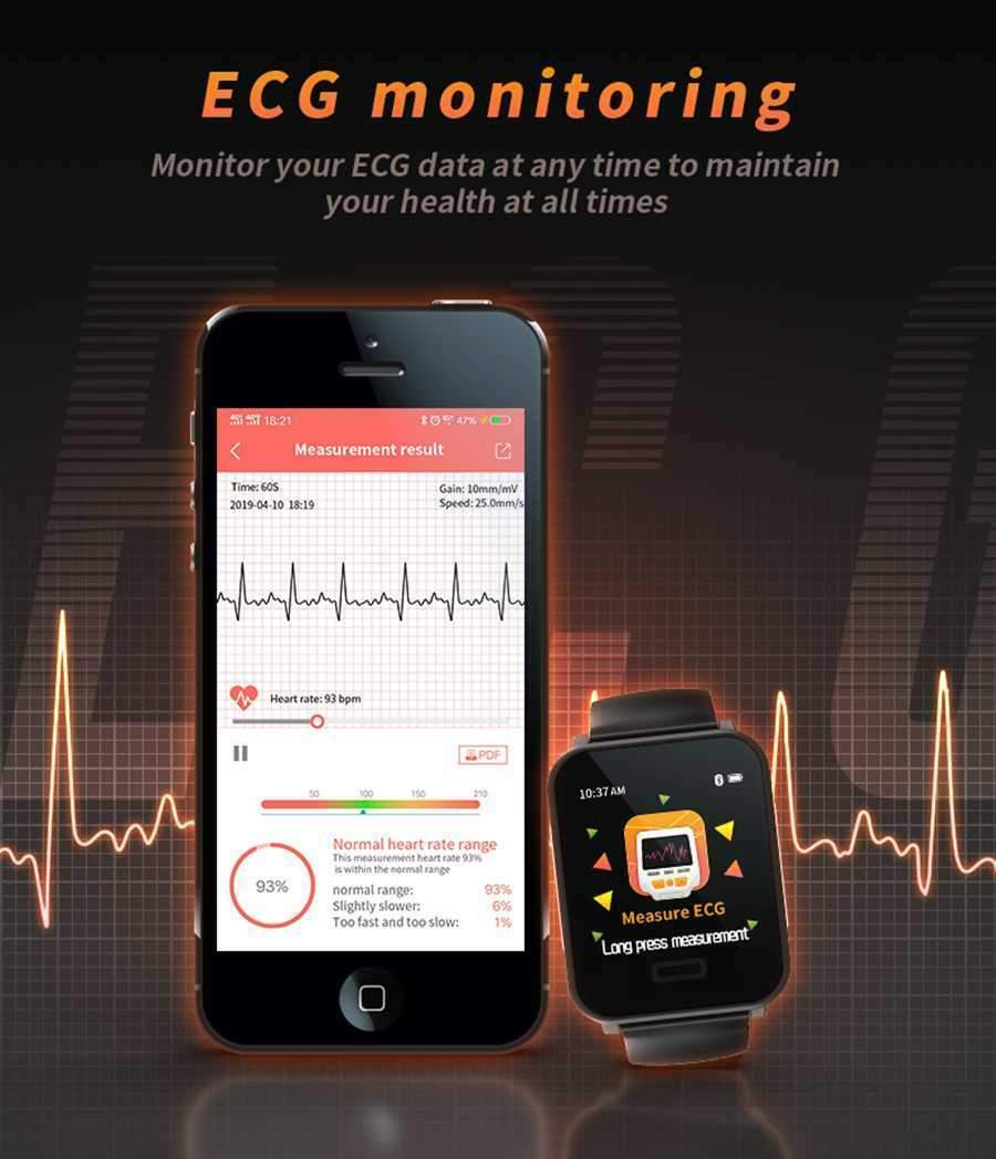 smartwatch with ecg capabilities