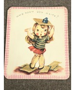 Vintage Greeting Card - $12.38