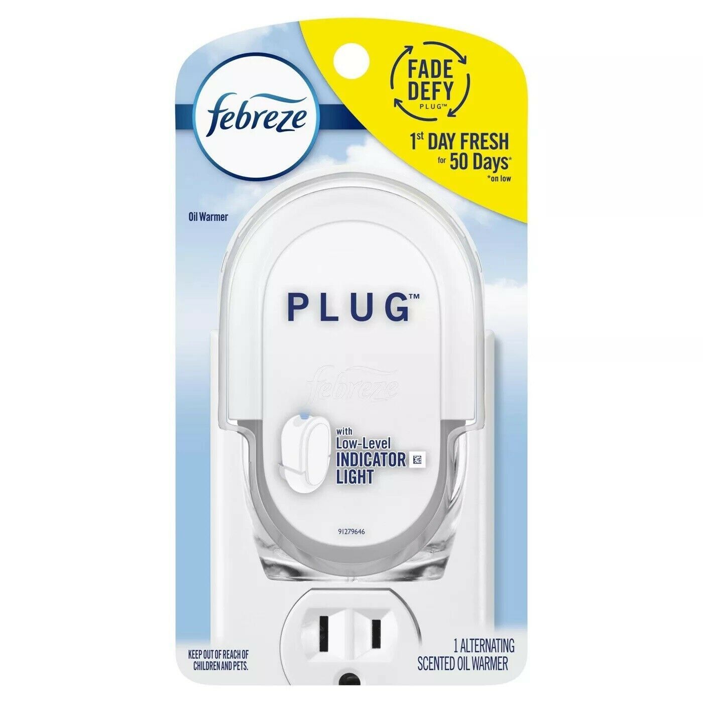 Primary image for FEBREZE Plug in Alternating Oil Warmer works w/ Unstopables Fade Defy Technology
