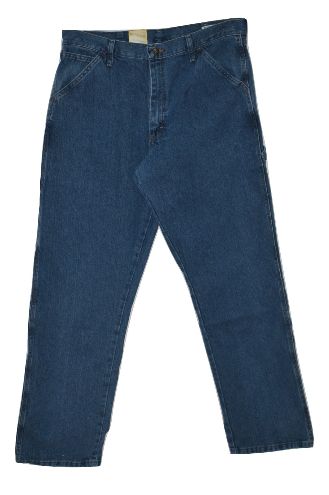 Wrangler Men's Relaxed Fit Carpenter Jeans - Antique Stone 34x34 - Men ...