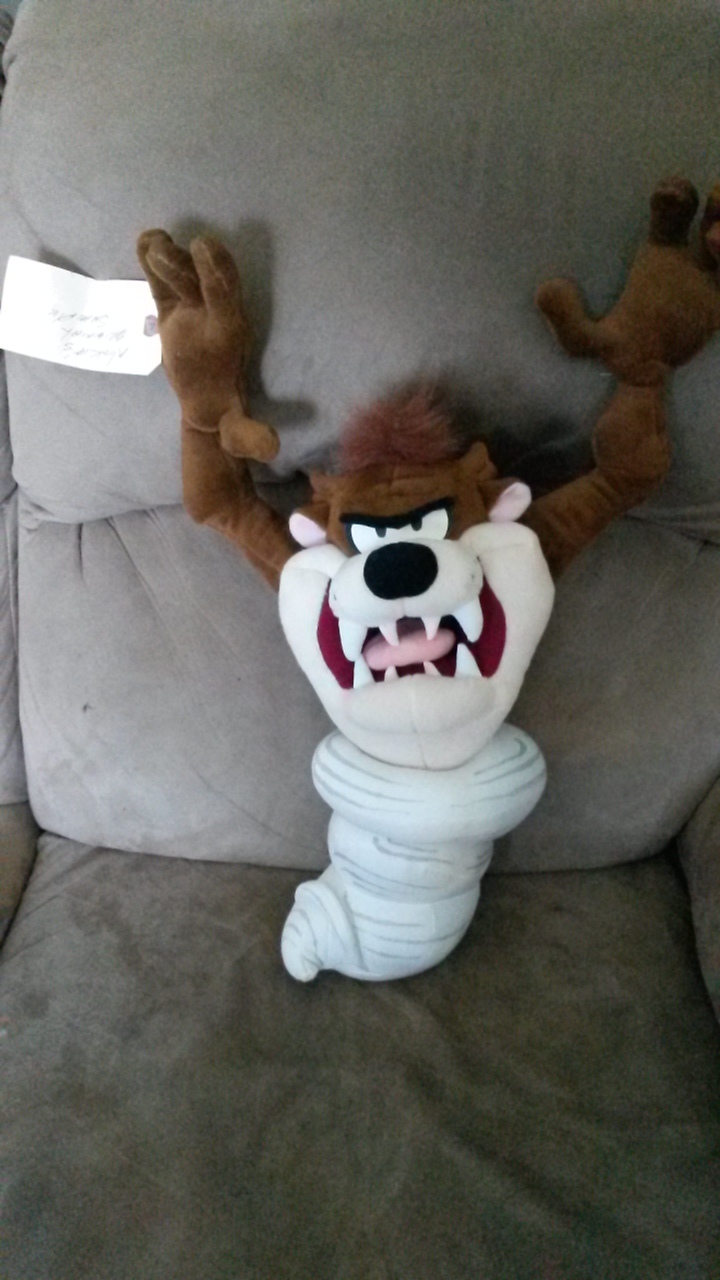 tazmania stuffed toy