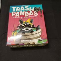 Trash Pandas Game The Raucous Raccoon Card Game 2018 Gamewright Read Des... - $4.94