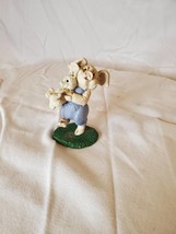 Enesco Kathy Wise Pig Figure, Pig with Bunny - $34.65