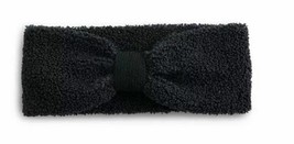 Koolaburra Ugg Women&#39;s Knit &amp; Faux Shearling Headband Black One Size OS - $52.62