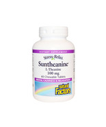 Natural Factors Stress-Relax Suntheanine L-Theanine, 60 Chewable Tablets - $18.17