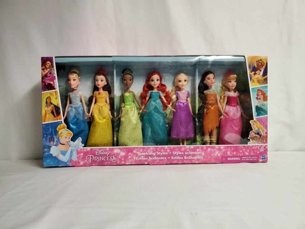 disney princess dolls set of 7