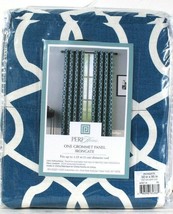 Peri Home Irongate 50" X 95" Indigo 1 Count Grommet Panel Fits Up To 1.25" Rod