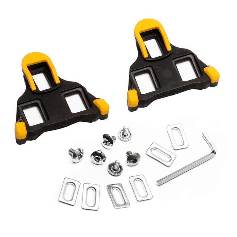 Road Bike Pedal Cleat SPD SL Bicycle Pedals Plate Clip Self-loc Plate Float Peda
