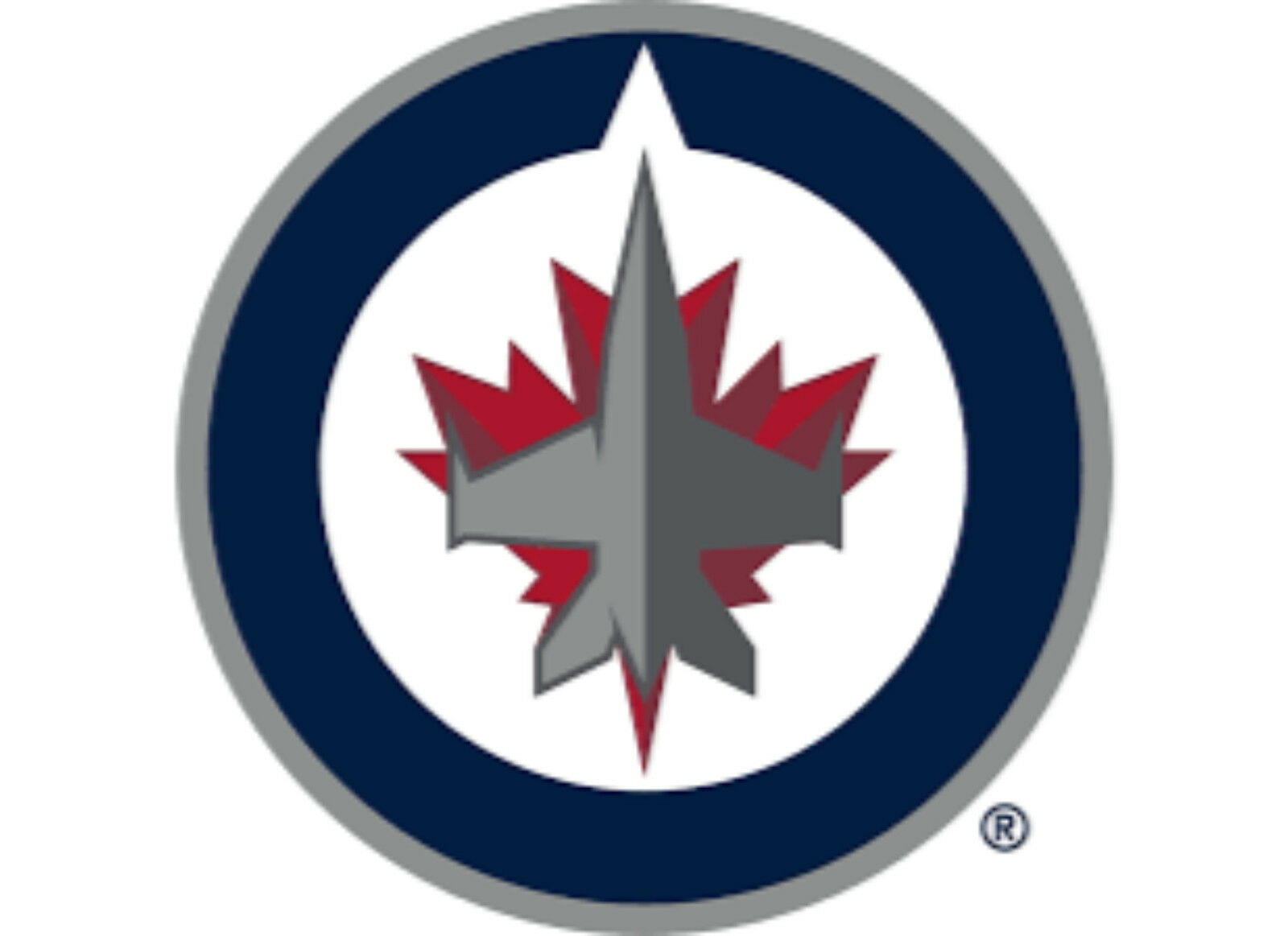 Winnipeg Jets 1 Nhl Team Logo Color Printed Decal Sticker Car Window