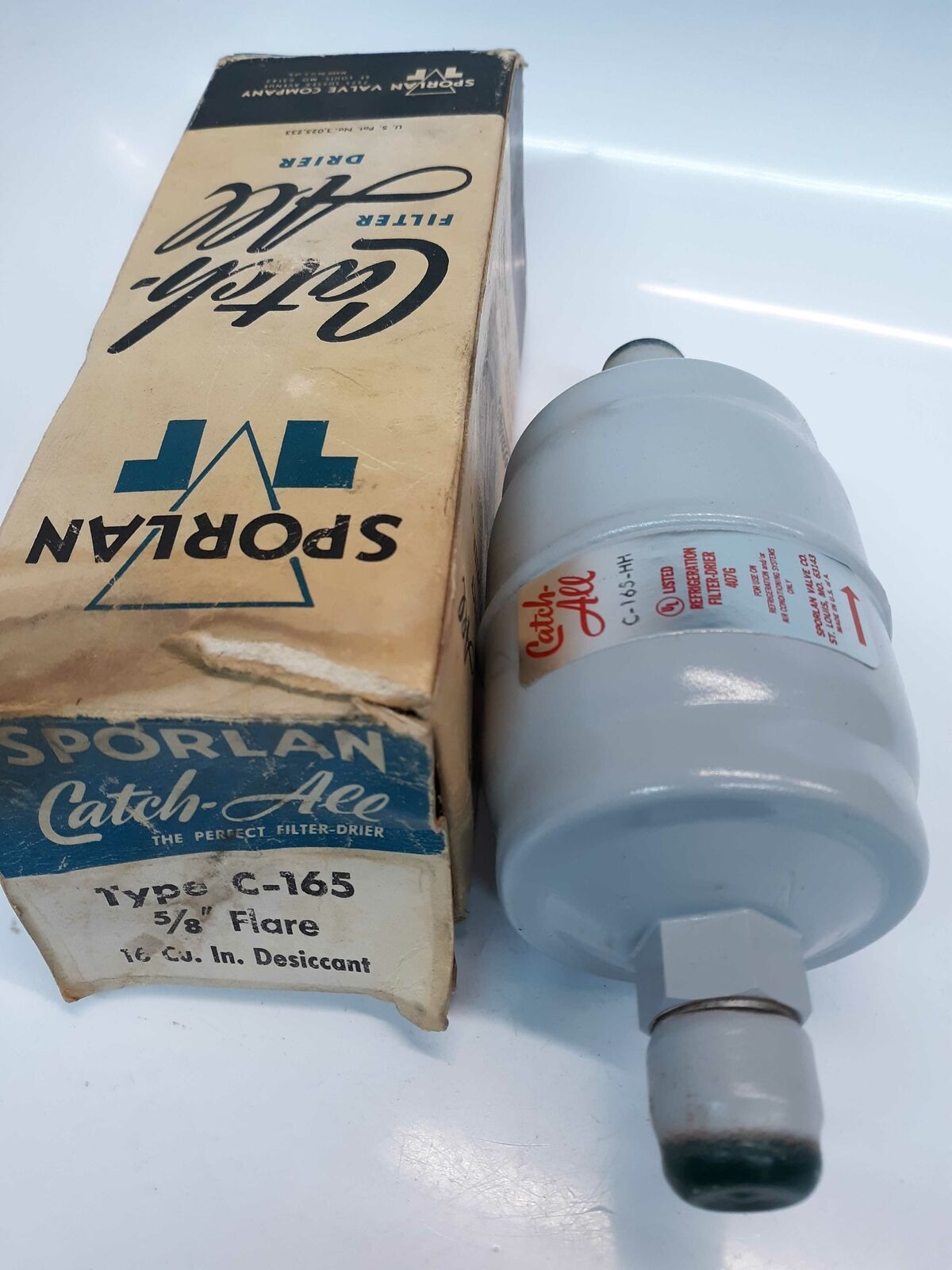 Sporlan CatchAll Filter Drier C165HH FilterDriers