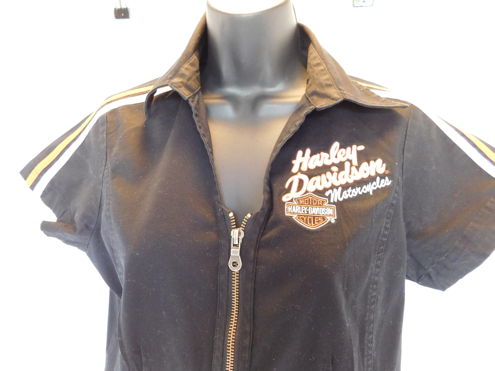 Harley Davidson Front Zip Garage Shirt Size S And 50 Similar Items