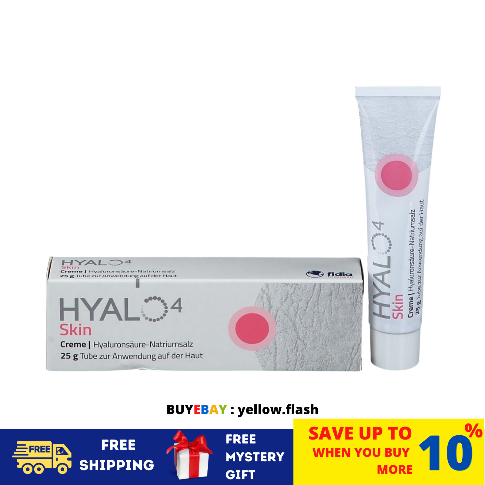HYALO4 Skin Cream 25g For Wounds, Ulcers, Sores, Irritation Ointments, Creams & Oils