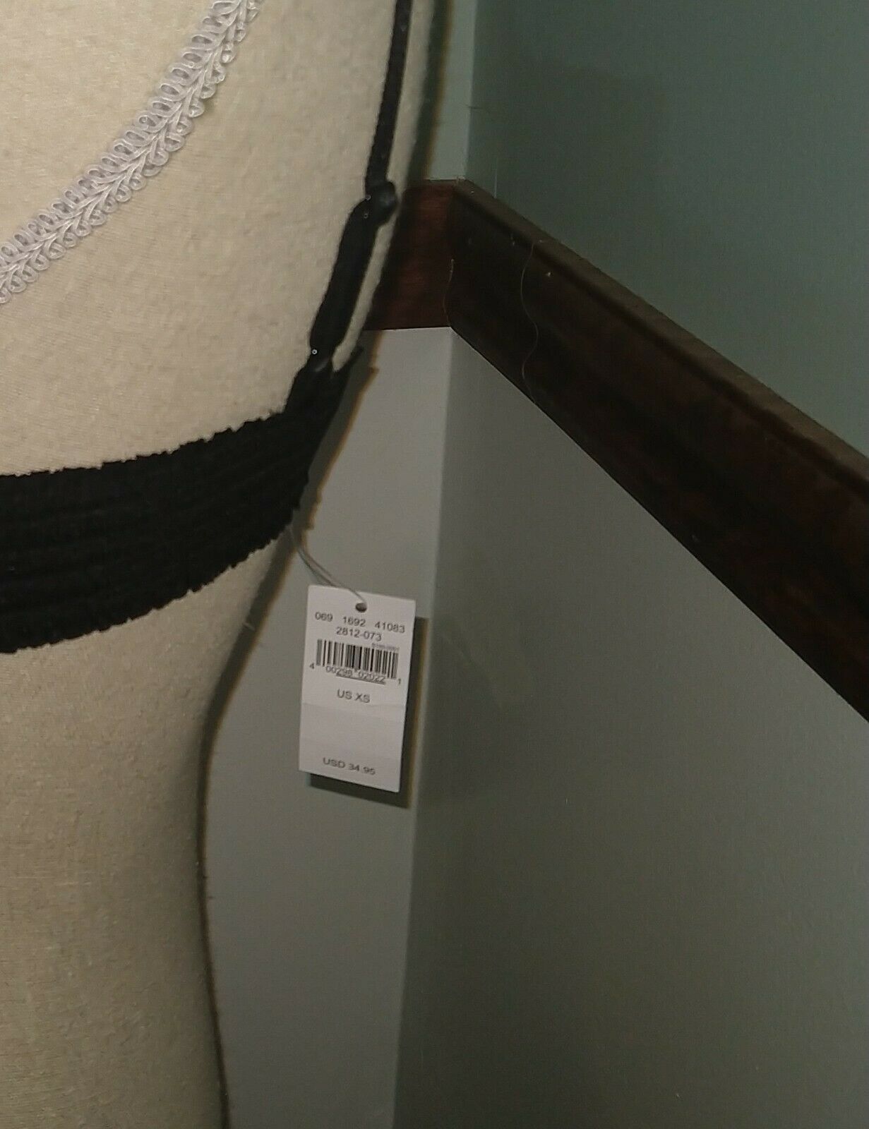 aerie embroidered triangle bralette