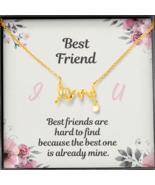 Love Necklace for Women, Best Friend Moving Away Gift Just Because - $44.95+