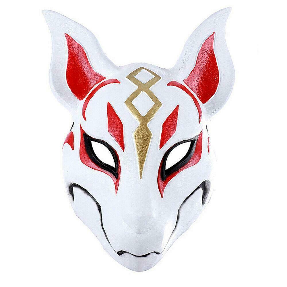 Guardians of Galaxy White Fox Costume Latex Mask Halloween Adult Unisex