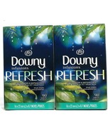 2 Downy Infusions Refresh Birch Water Botanicals 90  6.3&quot; X 8.7&quot;  Dryer ... - $26.99