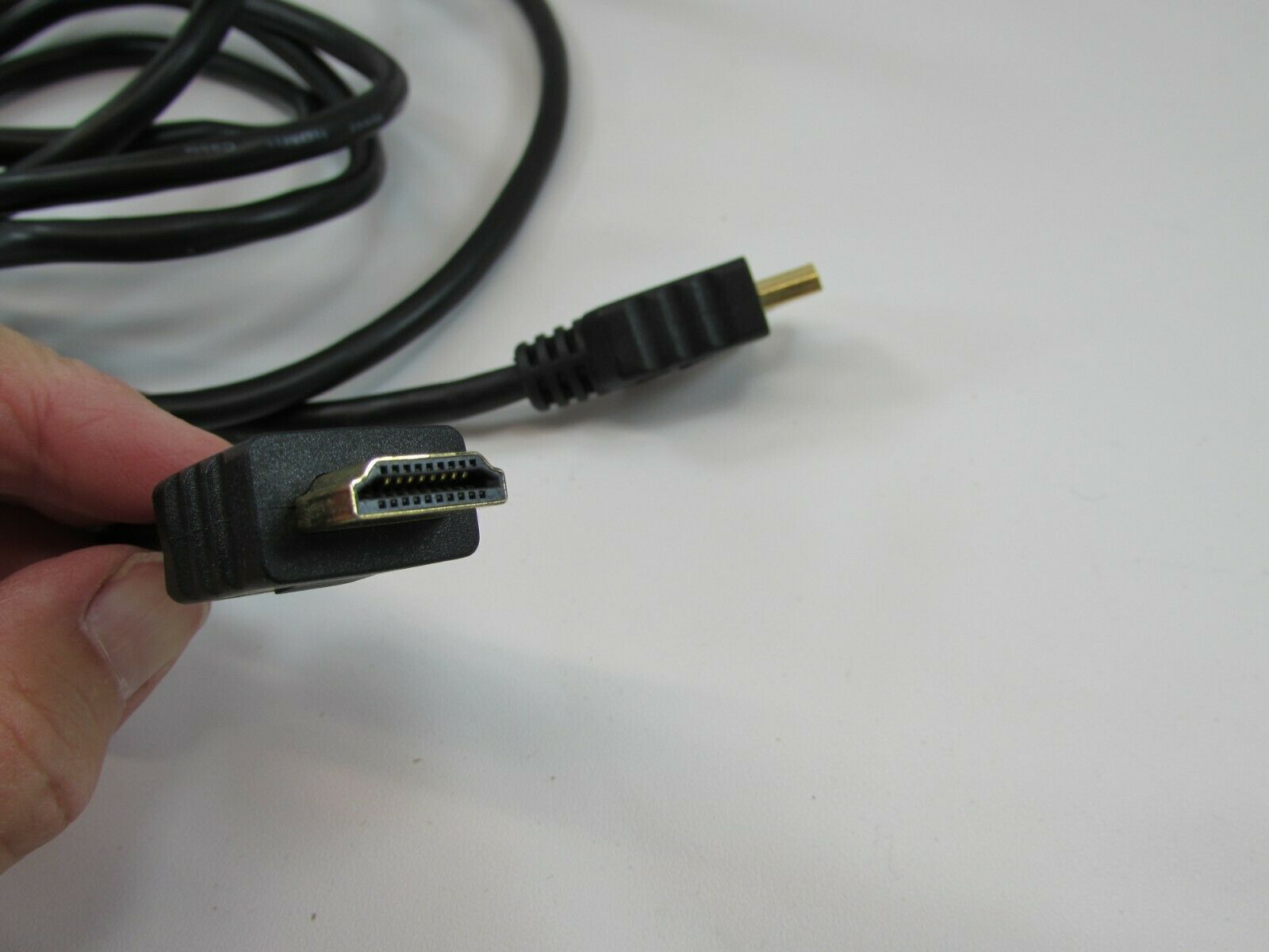 Micro HDMI High Speed Cable ETHERNET E321484 AWM Style 20276 30V VW-1 ...