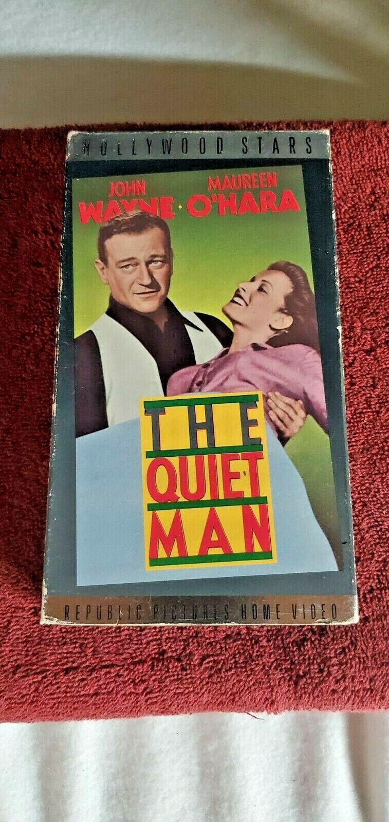 The Quiet Man (VHS, 1952) John Wayne - VHS Tapes