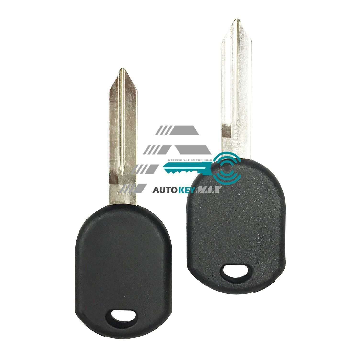 2 New Replacement Uncut Transponder chip Key For Ford F-150 Focus Fusion Mustang