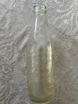 VINTAGE CLEAR STRAIGHT SIDED PEPSI COLA BOTTLE - $23.03