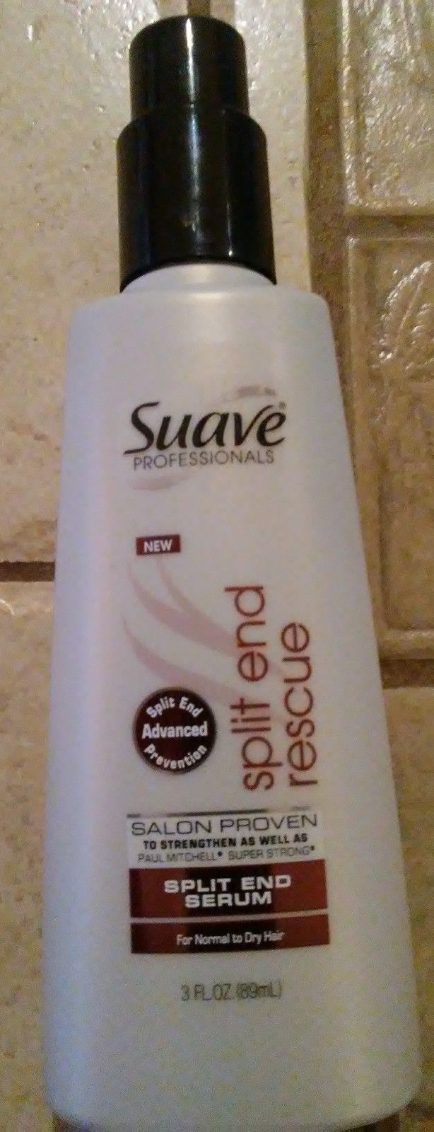 Suave Professionals Split End Rescue Serum for Normal to Dry Hair 3 fl oz
