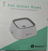 LumoLeaf Dog Water Bowl, Dog Bowl No-Spill Pet Water Bowl 35oz, Slow Wat... - $27.10