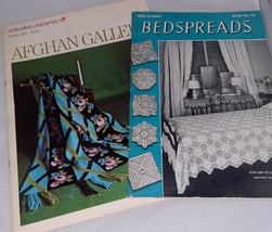 1941 and 1967 Booklets Crochet Bedspreads No 158 and Afghan Gallery Book 764 Vtg - $16.99