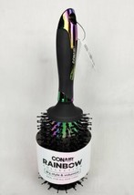 Conair Rainbow Collection Brush Dry Style &amp; Volumize Metal Barrel Retain... - $4.75