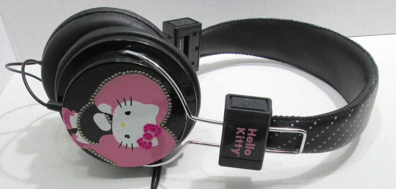 Hello Kitty Jeweled Headphones with Bonus Hello Kitty Jeweled Earbuds