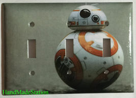 Star Wars BB8 BB-8 Light Switch Power Duplex Outlet Wall Plate Cover Home decor image 6