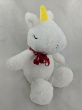 Animal Adventure White Unicorn Plush Sits 7.5" 2019 Stuffed Animal Toy - $14.95