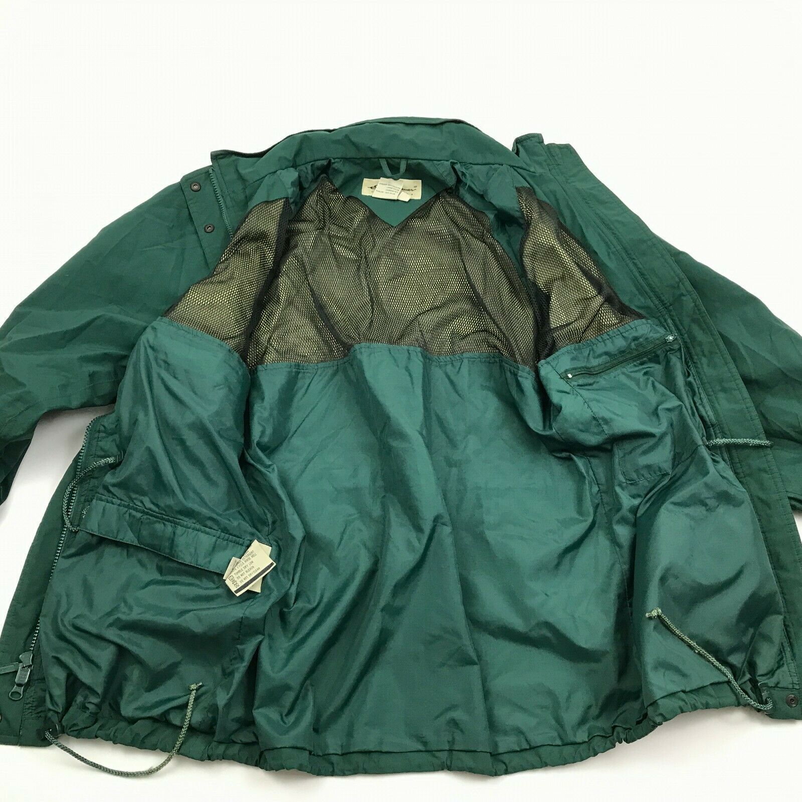 Eddie Bauer GORE-TEX Womens Rain Coat Size Small PACKABLE Jacket Green ...