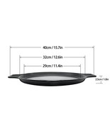 Korean BBQ Grill Pan, Round Non Stick Grilling Pan for Indoor Outdoor Ba... - $76.17
