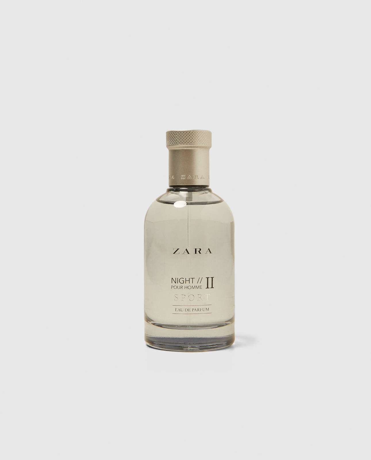ZARA MEN FRAGRANCES NIGHT II POUR HOMME SPORT EAU DE PARFUM 100 ML