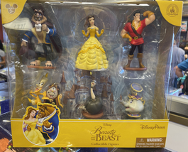 Disney Beauty and the Beast Collectible Figures Playset NEW image 1