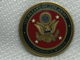 USA Secretary Of The Army Thomas E . White Dept. of the Army Challenge Coin - $29.95