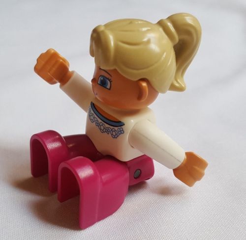 lego figure blonde hair