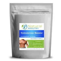 Natural Male Testosterone booster -30 Caps Vitamin and Minerals  - Top Quality - $5.87