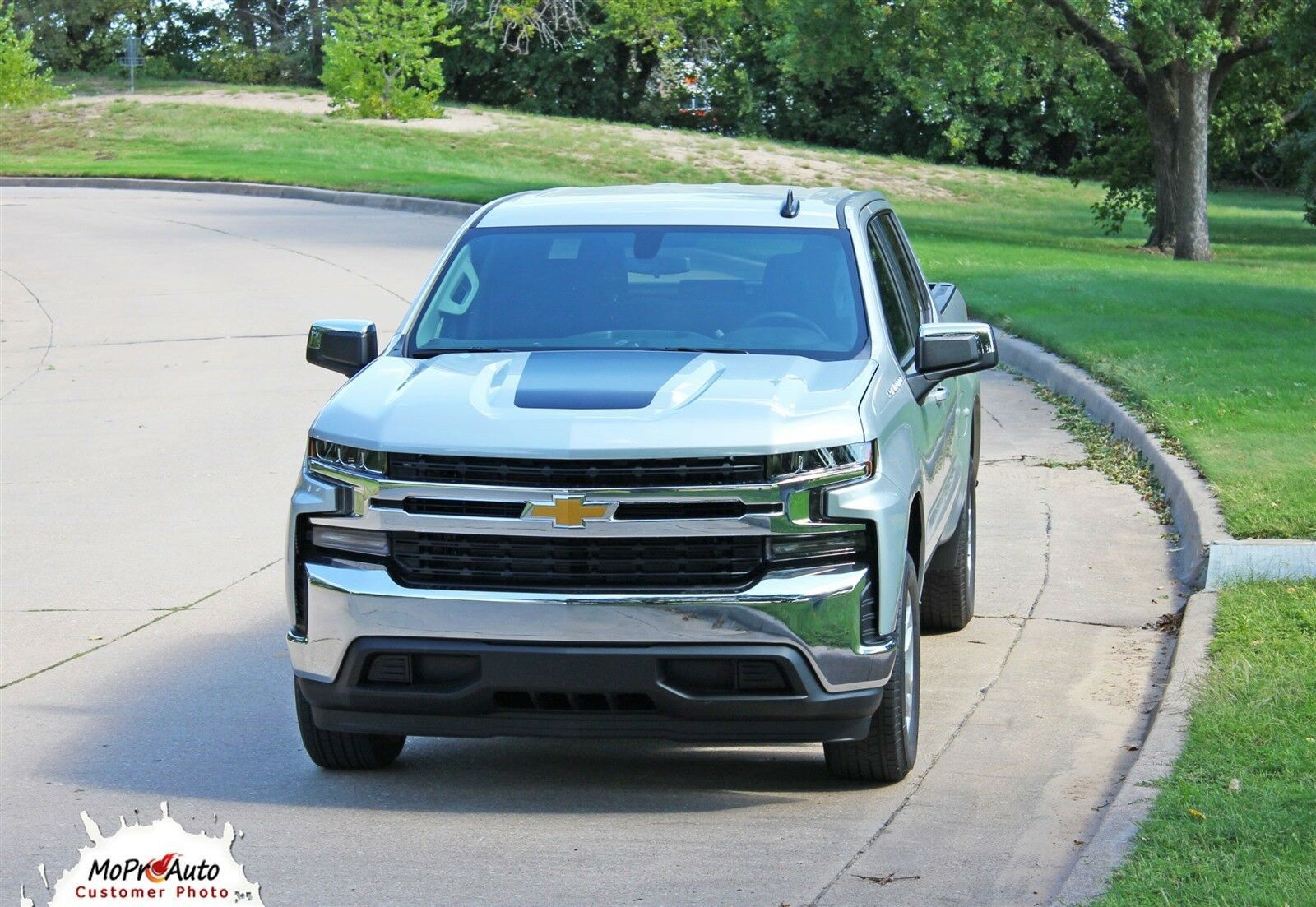 TRAIL BOSS 2019 2020 Chevy Silverado Decal Hood Vinyl Graphic Stripe ...