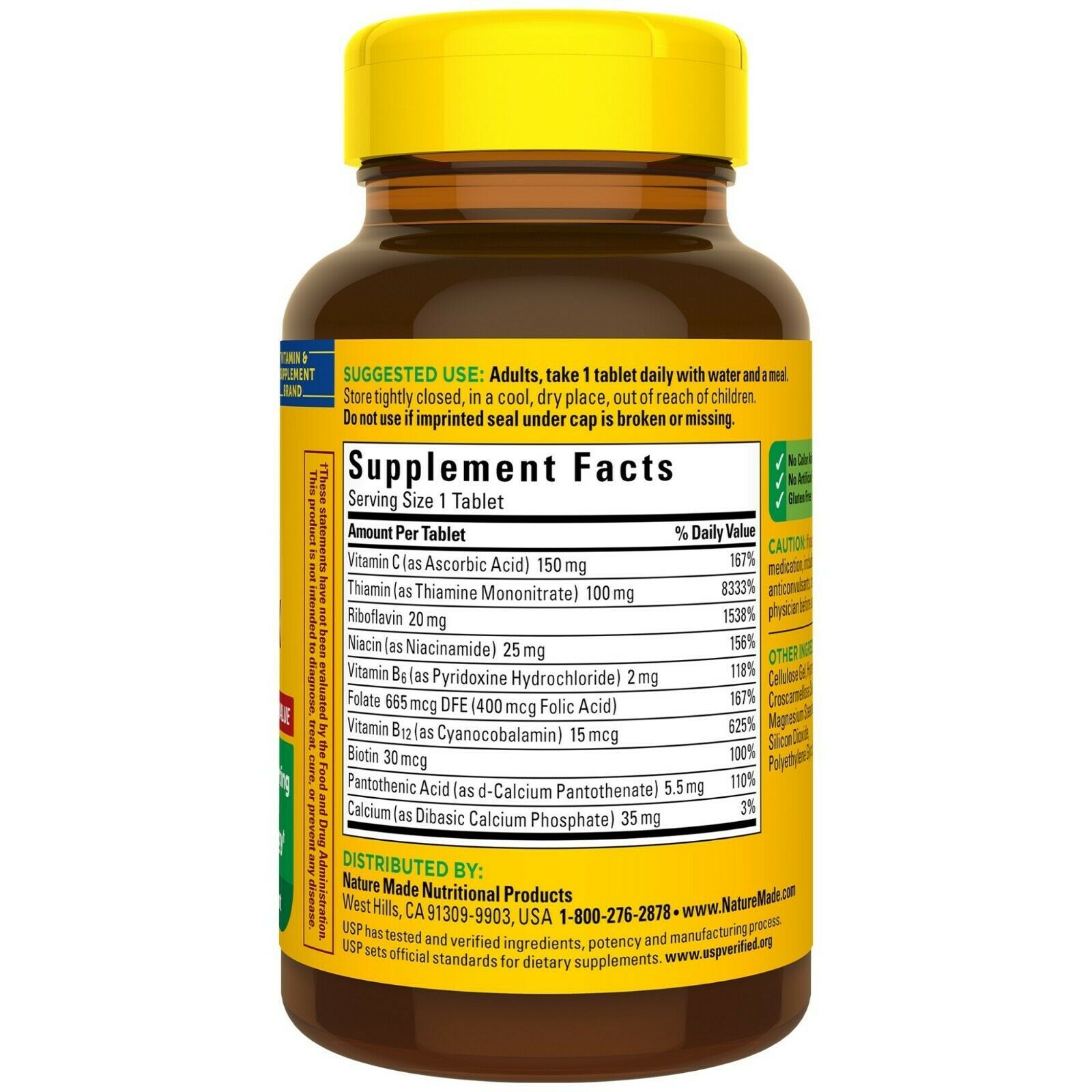 Nature Made Super w/ Vitamin C, Folic Acid, Thiamin, Biotin