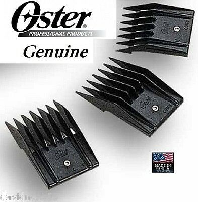 3 OSTER A5 Blade GUIDE COMB SET(Universal,Attachment)*FitMany Andis,Wahl Clipper
