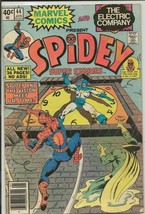 Spidey Super Stories #44 ORIGINAL Vintage 1980 Marvel Comics Vision Dr Time