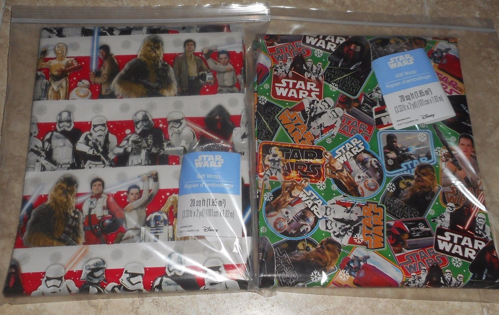 usa disney star wars christmas wrapping and 33 similar items star wars christmas wrapping paper