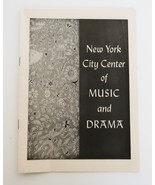1957 New York City Center of Music and Drama NYC Ballet Playbill - $14.99