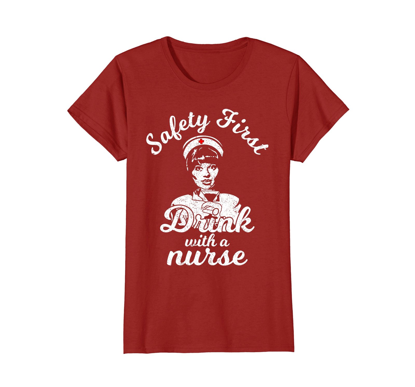 Funny Shirts - Wear The Drink With A Nurse T-shirt Best Gift For Nurses Wowen