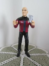 Captain Jean-Luc Picard posable w/recording 1995 Playmate Toys 7&quot; tall  (b) - $7.70