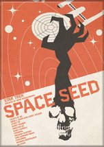 Star Trek The Original Series Space Seed Episode Poster Refrigerator Magnet, NEW - $4.99
