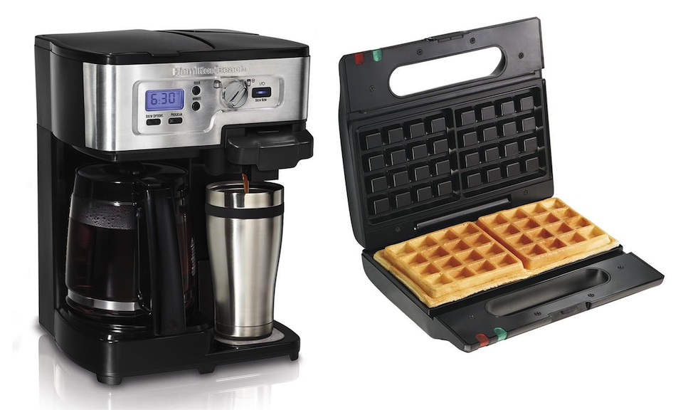 Hamilton Beach FlexBrew 12 Cup Coffee Maker + Proctor ...